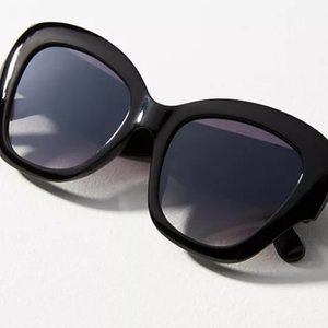 Anthropologie Oversized Cat-Eye Sunglasses